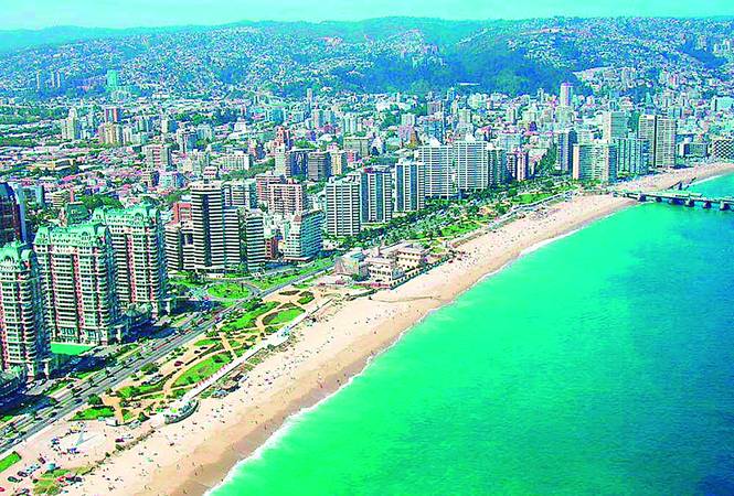 Viña del Mar (Chile), a mais linda orla do Pacífico na América do Sul